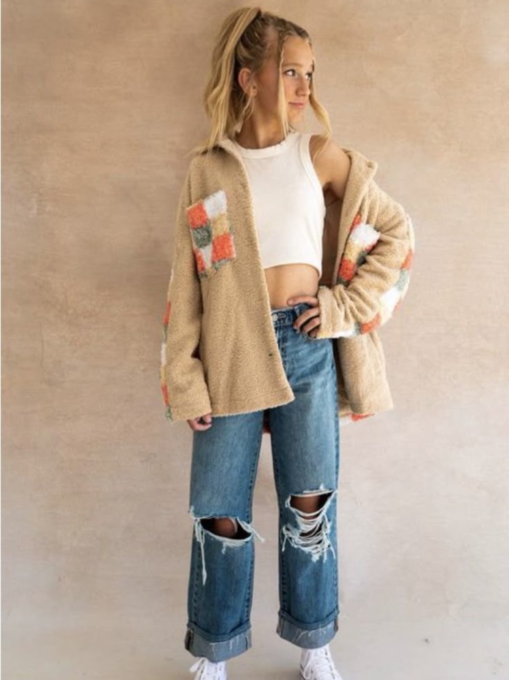 $70 Listiele Sherpa jacket